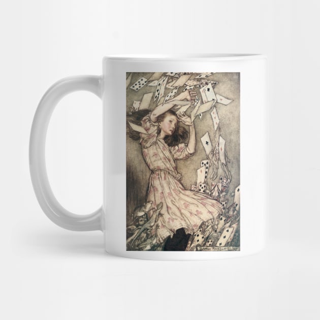 Alice in Wonderland by Arthur Rackham by MasterpieceCafe